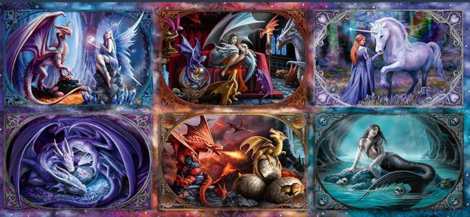 Fantázialények Trefl 9000 darabos kirakó puzzle (TR - 81034) - puzzlegarden