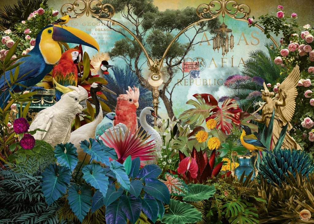 Fauna Fantasies - Madárország HEYE 1000 darabos kirakó puzzle (HE - 30032) - puzzlegarden