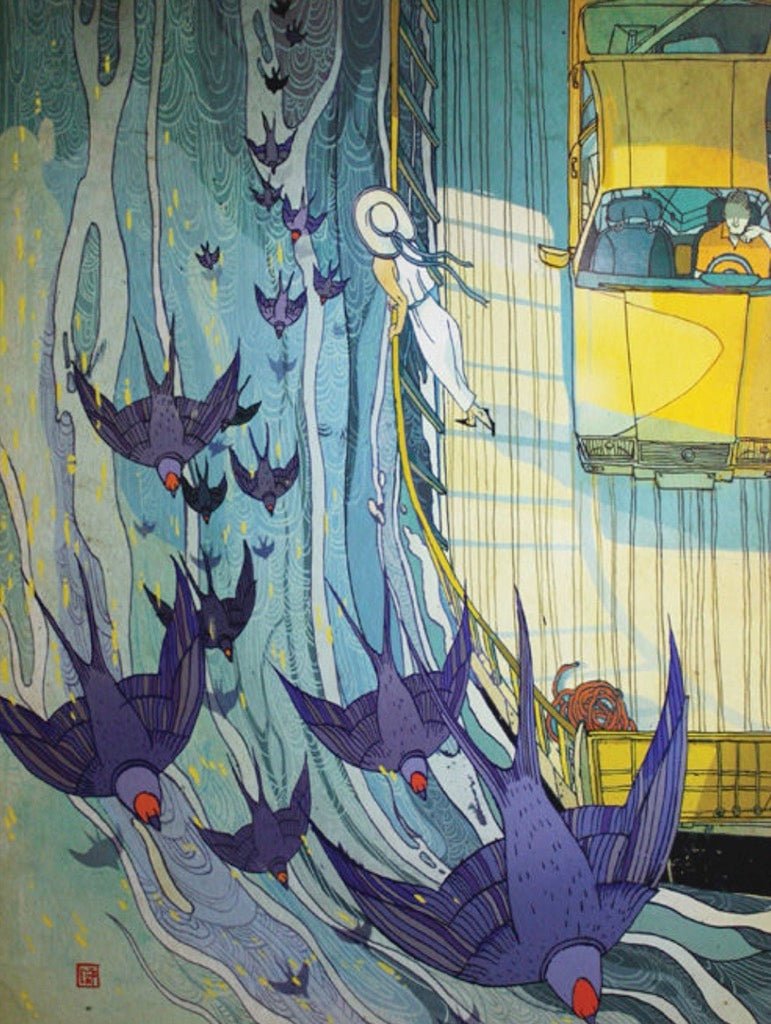 Fecskék New York Puzzle Company 500 darabos kirakó puzzle (NYPC - NPZVN2335) - puzzlegarden