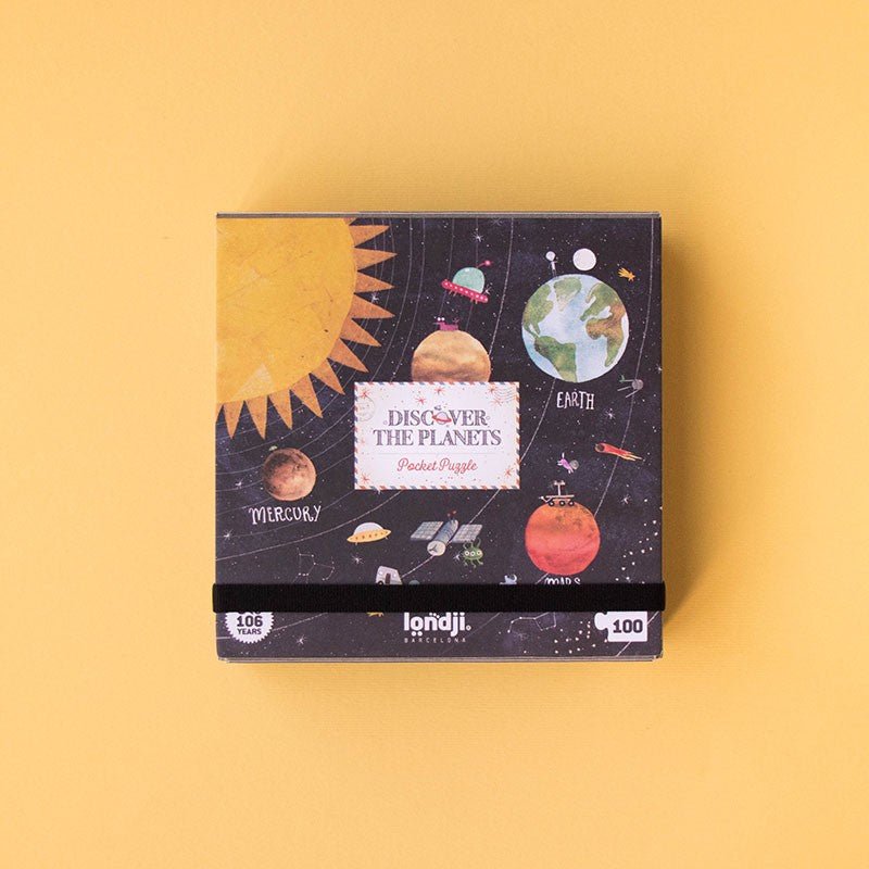 Fedezd fel a bolygókat – Zsebkirakó Londji 100 darabos kirakó puzzle (LN - PZ554U) - puzzlegarden