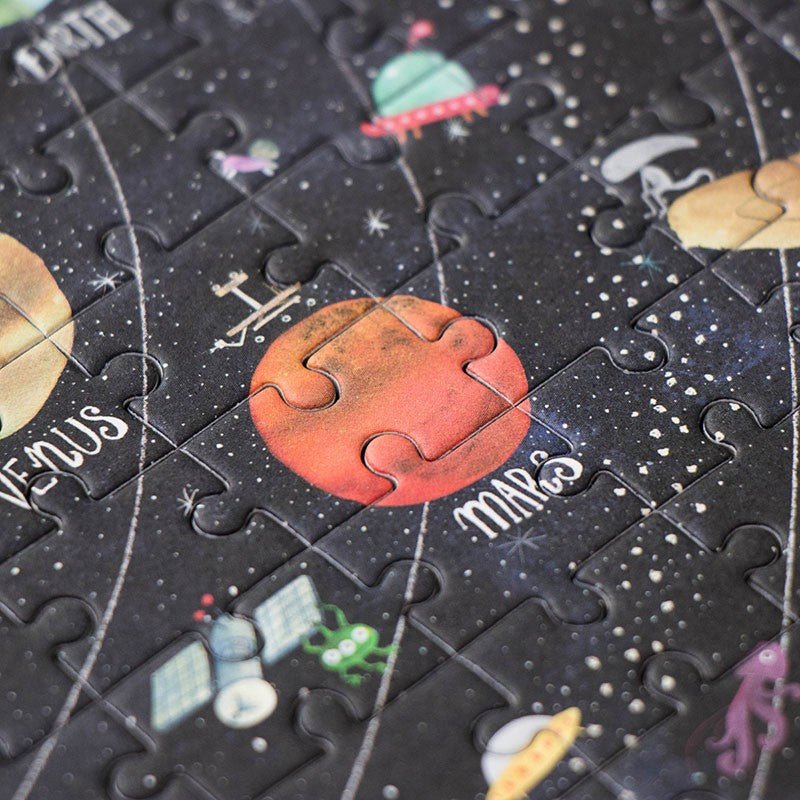 Fedezd fel a bolygókat – Zsebkirakó Londji 100 darabos kirakó puzzle (LN - PZ554U) - puzzlegarden