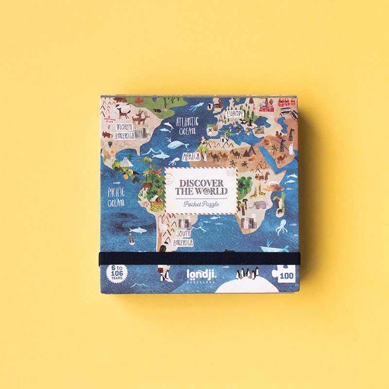Fedezd fel a világot – Zsebkirakó Londji 100 darabos kirakó puzzle (LN - PZ555U) - puzzlegarden