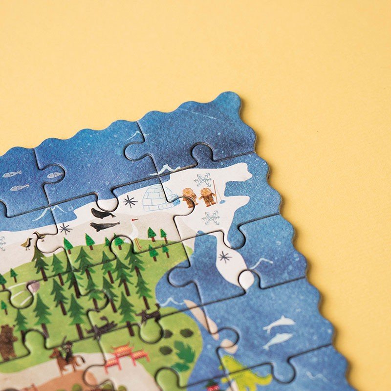 Fedezd fel a világot – Zsebkirakó Londji 100 darabos kirakó puzzle (LN - PZ555U) - puzzlegarden