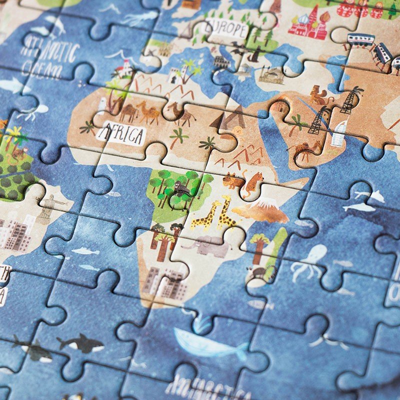 Fedezd fel a világot – Zsebkirakó Londji 100 darabos kirakó puzzle (LN - PZ555U) - puzzlegarden