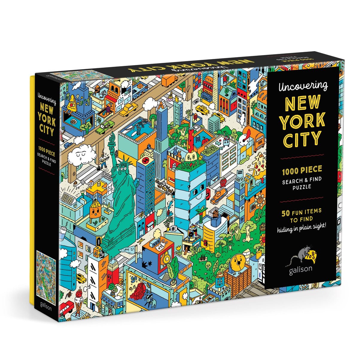 Fedezd fel New York - ot! Galison 1000 darabos kirakó puzzle (GA - 9780735381582) - puzzlegarden