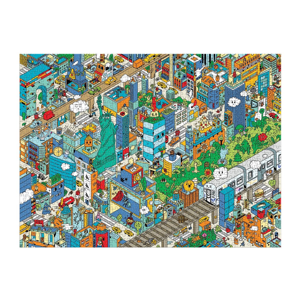 Fedezd fel New York - ot! Galison 1000 darabos kirakó puzzle (GA - 9780735381582) - puzzlegarden