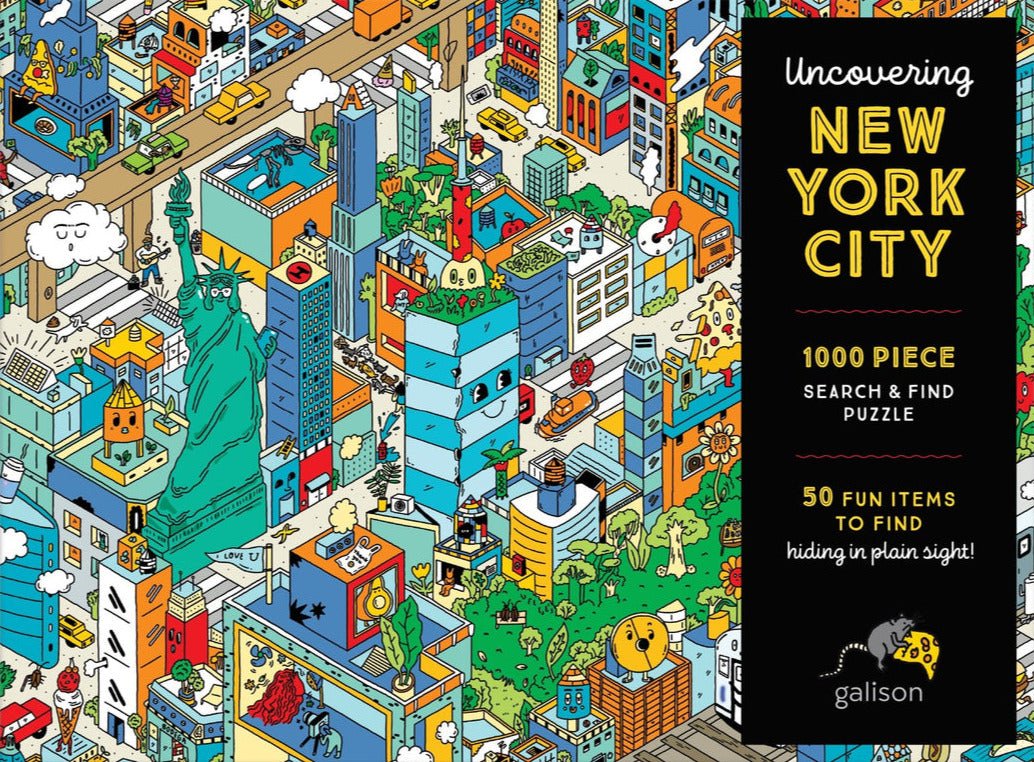 Fedezd fel New York - ot! Galison 1000 darabos kirakó puzzle (GA - 9780735381582) - puzzlegarden