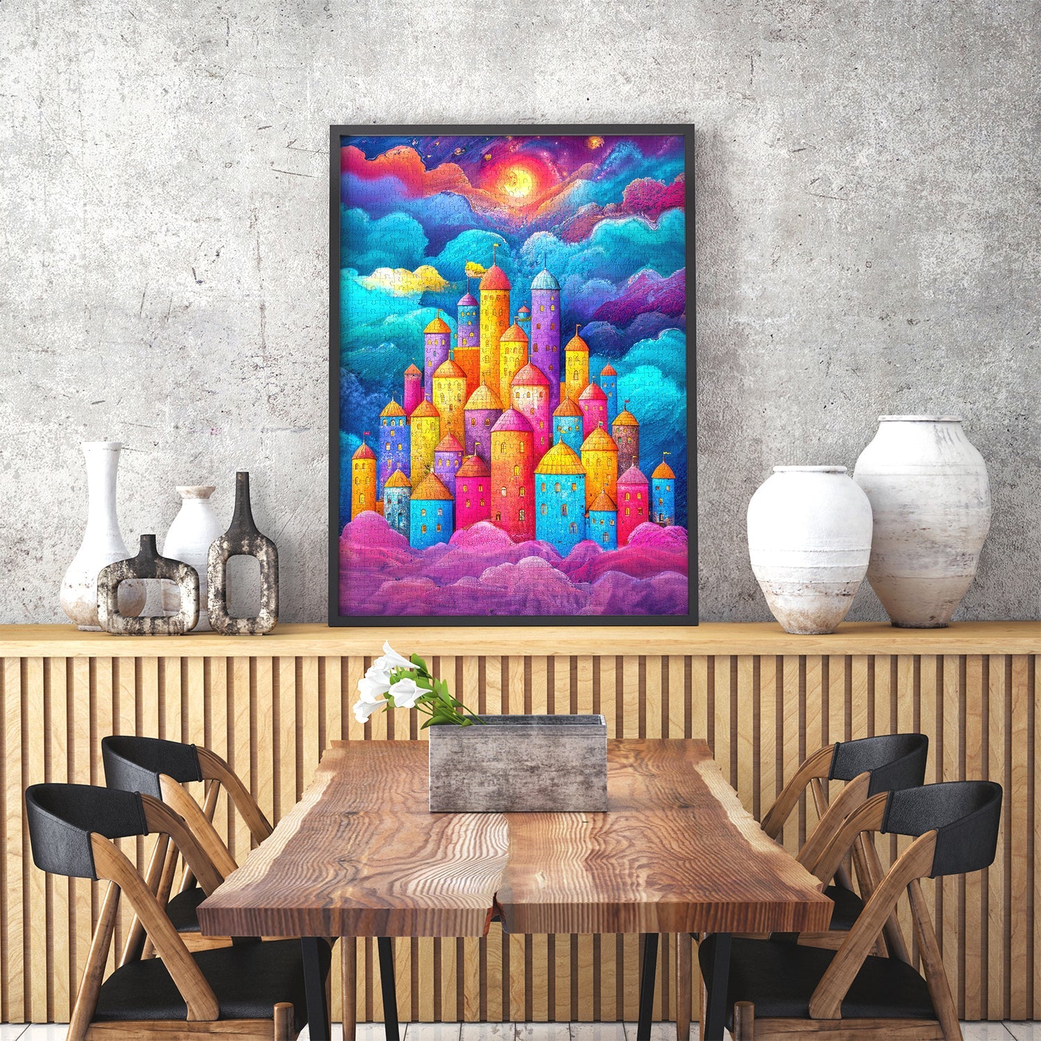 Felhővár Enjoy 1000 darabos kirakó puzzle (EN - 2270) - puzzlegarden
