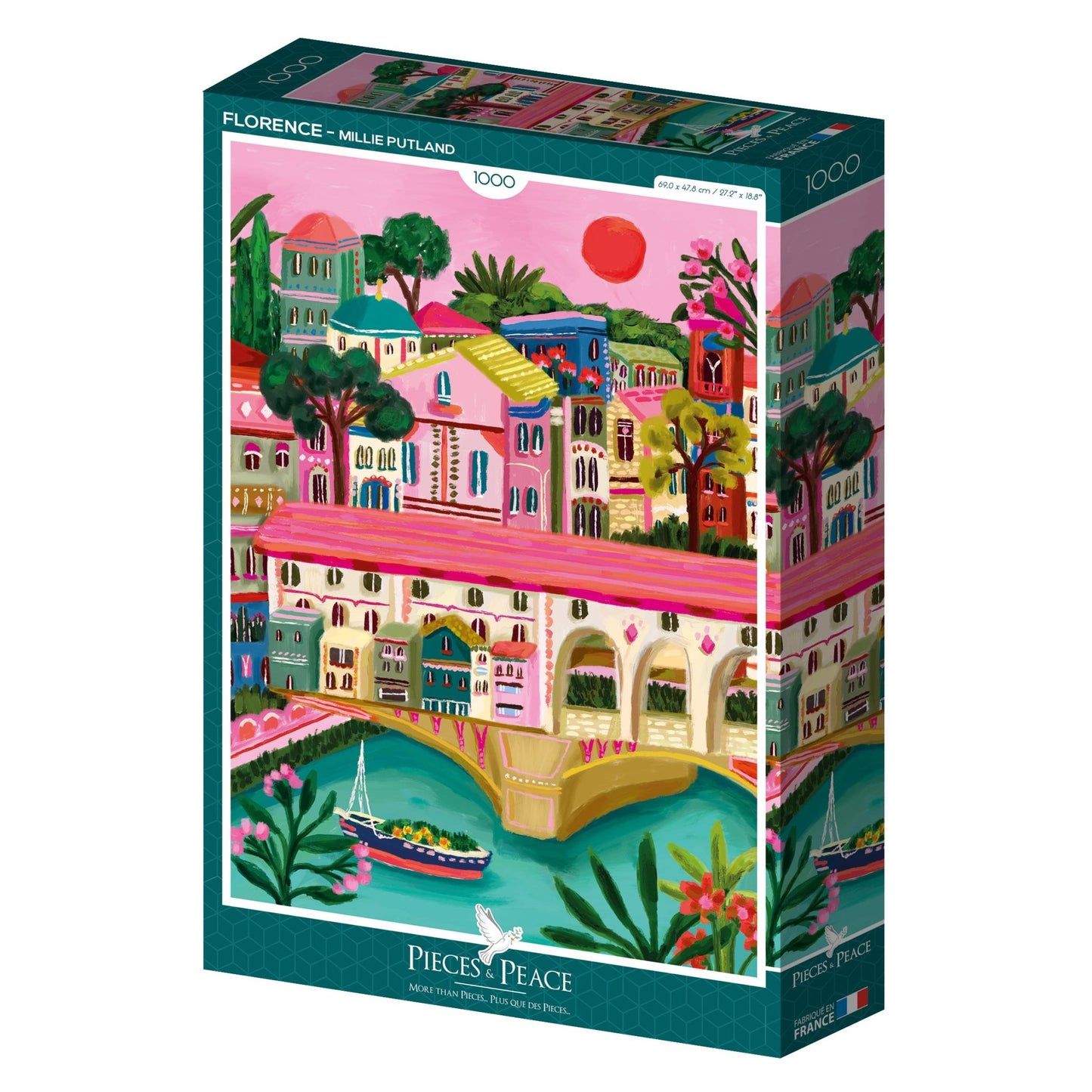 Firenze Pieces & Peace 1000 darabos kirakó puzzle (PaP - 0105) - puzzlegarden