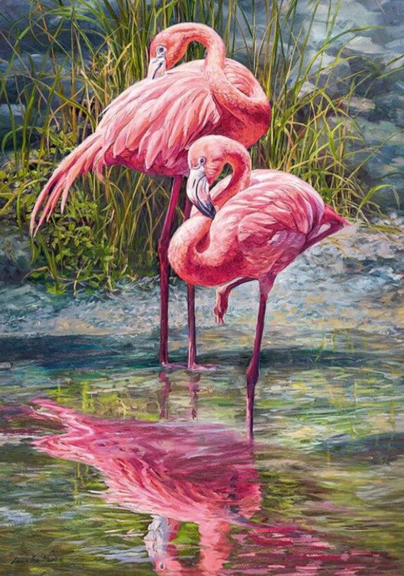 Flamingó Pár Cherry Pazzi 1000 darabos kirakó puzzle (CP - 30431) - puzzlegarden