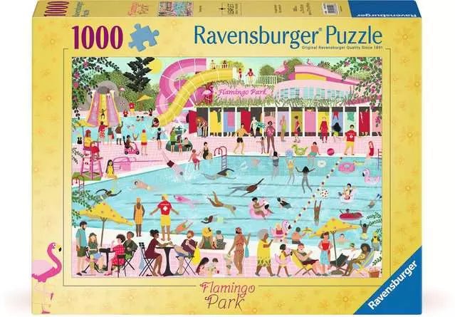 Flamingó Park Ravensburger 1000 darabos kirakó puzzle (RA - 12001520) - puzzlegarden