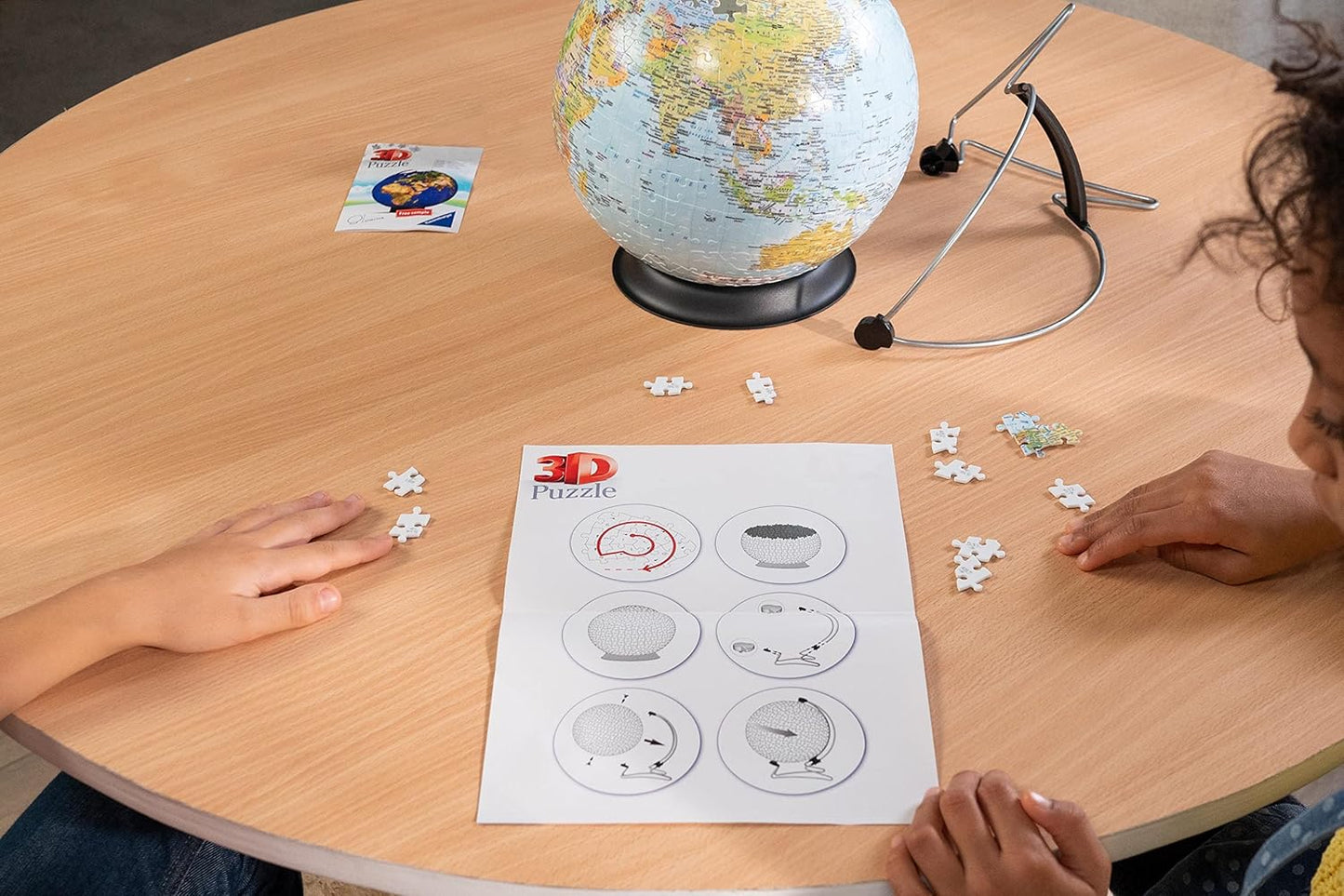 Földgömb - 3D Ravensburger 550 darabos kirakó puzzle (RA-12436) - puzzlegarden