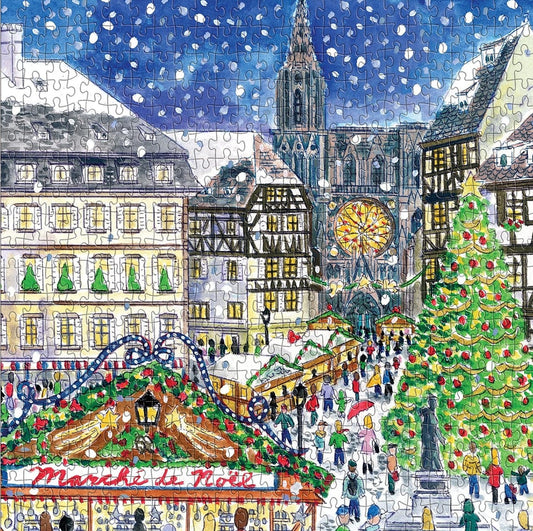 Francia karácsony Galison 500 darabos kirakó puzzle (GA - M021822L1) - puzzlegarden