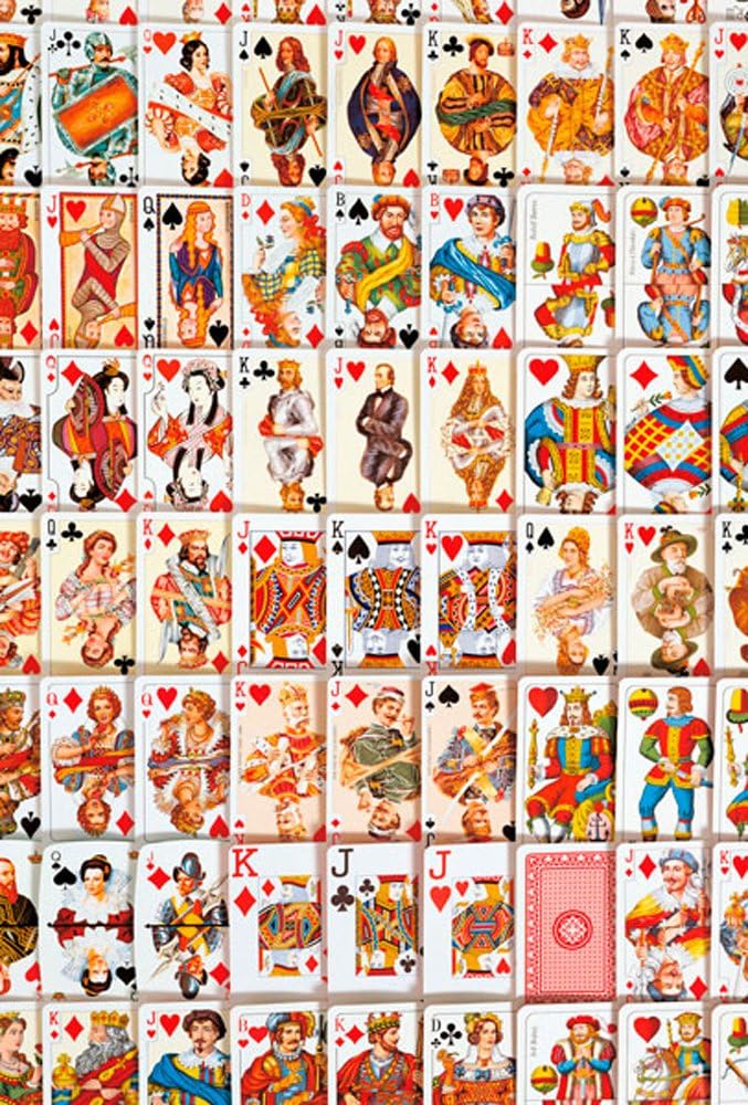 Francia Kártyák Piatnik 1000 darabos kirakó puzzle (PIA - 543746) - puzzlegarden