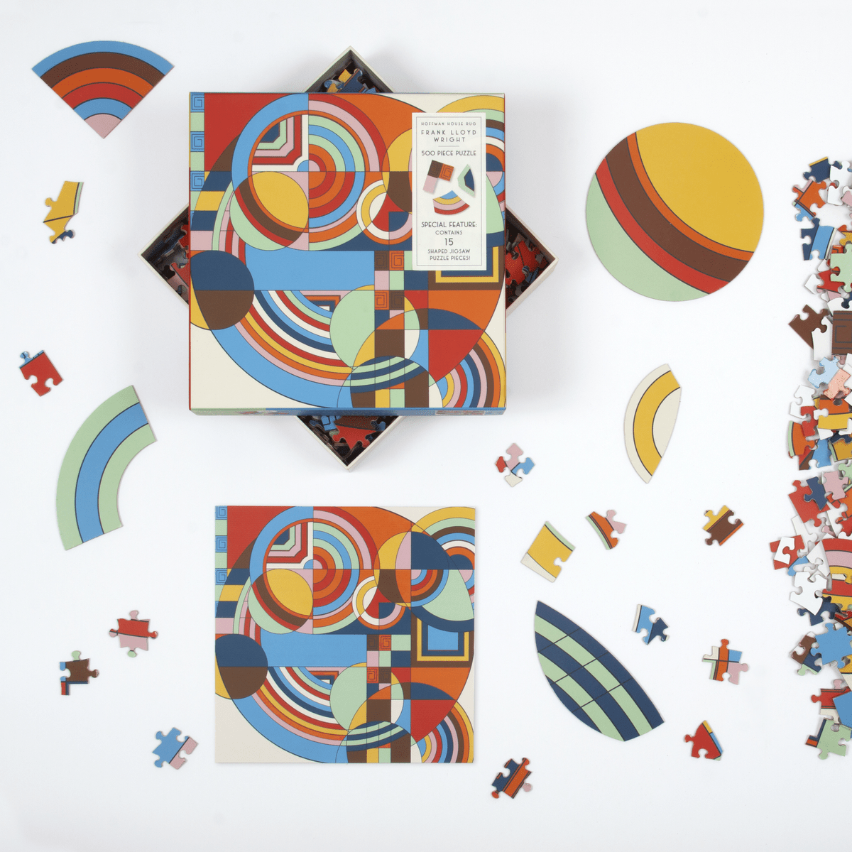 Frank Lloyd Wright - A Hoffman - ház szőnyege Galison 500 darabos kirakó puzzle (GA - 9780735370104) - puzzlegarden