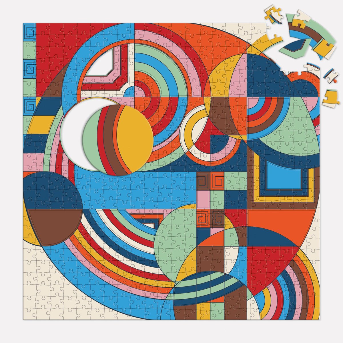 Frank Lloyd Wright - A Hoffman - ház szőnyege Galison 500 darabos kirakó puzzle (GA - 9780735370104) - puzzlegarden
