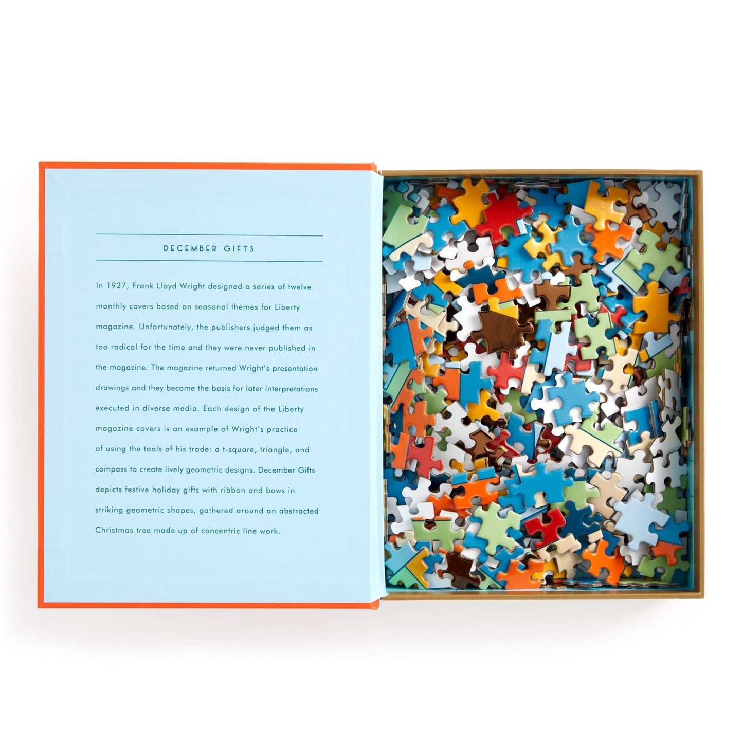 Frank Lloyd Wright - Decemberi ajándékok Galison 500 darabos kirakó puzzle (GA - 9780735381346) - puzzlegarden
