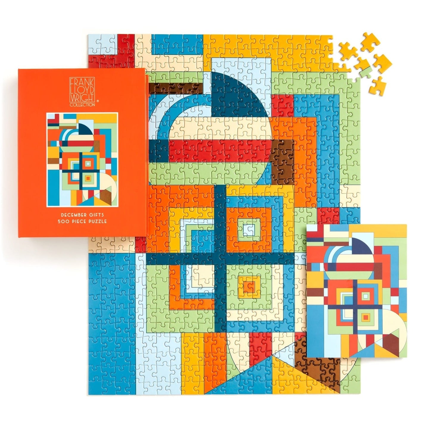 Frank Lloyd Wright - Decemberi ajándékok Galison 500 darabos kirakó puzzle (GA - 9780735381346) - puzzlegarden