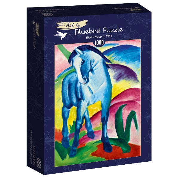 Franz Marc - Kék Ló Bluebird 1000 darabos kirakó puzzle (BB - 60069) - puzzlegarden