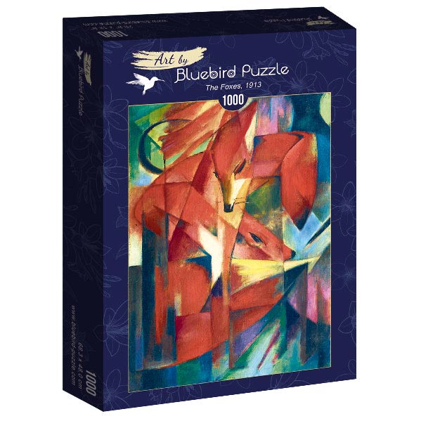Franz Marc - Rókák Bluebird 1000 darabos kirakó puzzle (BB - 60068) - puzzlegarden