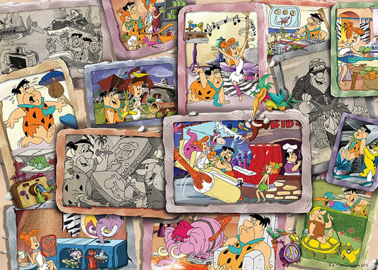 Frédi és Béni, avagy a két kőkorszaki szaki Ravensburger 1000 darabos kirakó puzzle (RA - 16924) - puzzlegarden