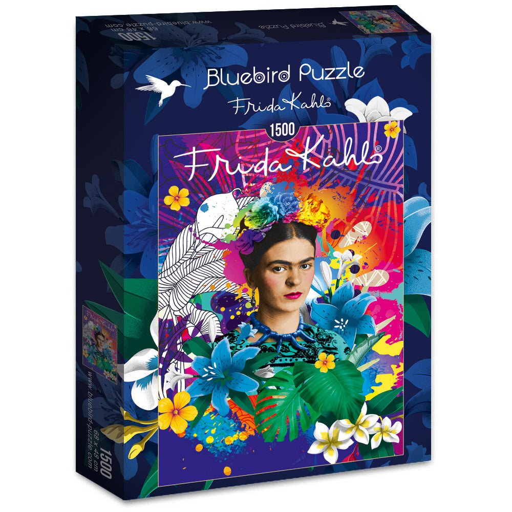 Frida Kahlo Bluebird 1500 darabos kirakó puzzle (BB - 70491) - puzzlegarden