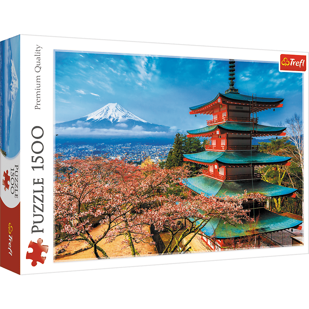 Fuji - hegy Trefl 1500 darabos kirakó puzzle (TR - 26132) - puzzlegarden