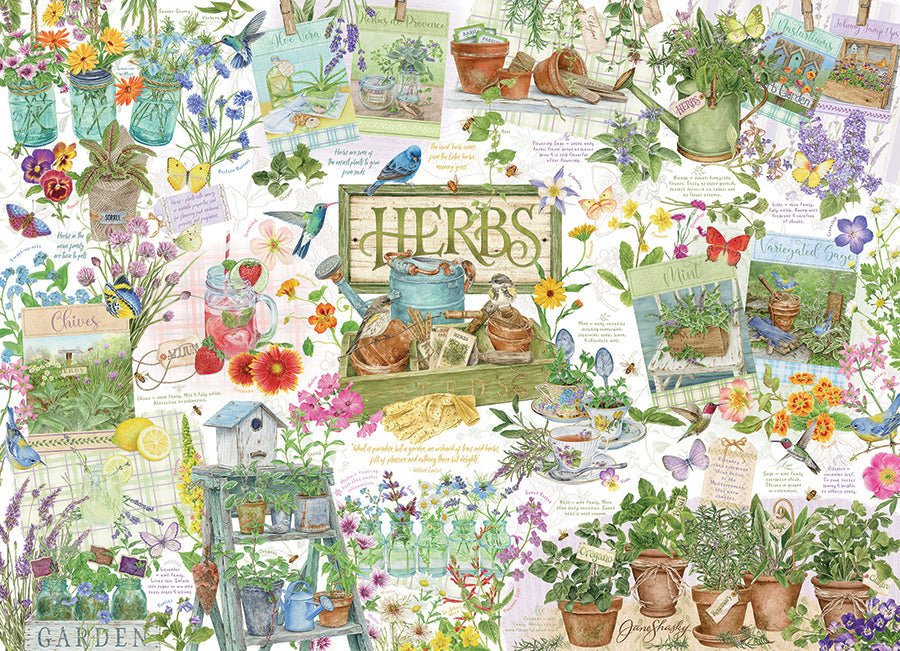 Fűszerkert Cobble Hill 1000 darabos kirakó puzzle (CH - 40258) - puzzlegarden
