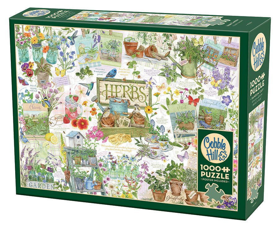 Fűszerkert Cobble Hill 1000 darabos kirakó puzzle (CH - 40258) - puzzlegarden