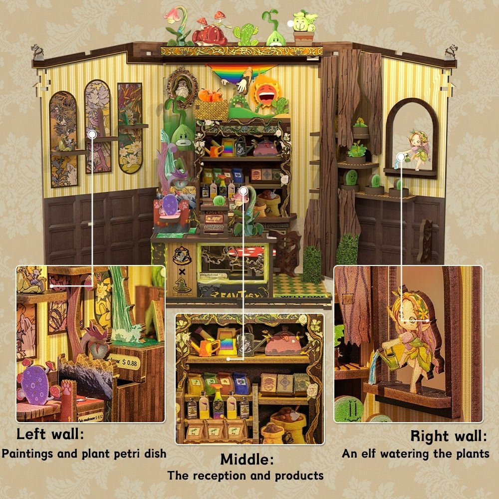 Fűvek és Főzetek boltja CuteBee 146 darabos kirakó puzzle (CB - CWGA203) - puzzlegarden