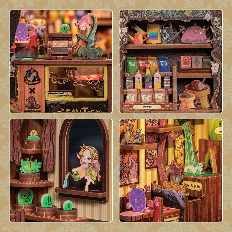 Fűvek és Főzetek boltja CuteBee 146 darabos kirakó puzzle (CB - CWGA203) - puzzlegarden