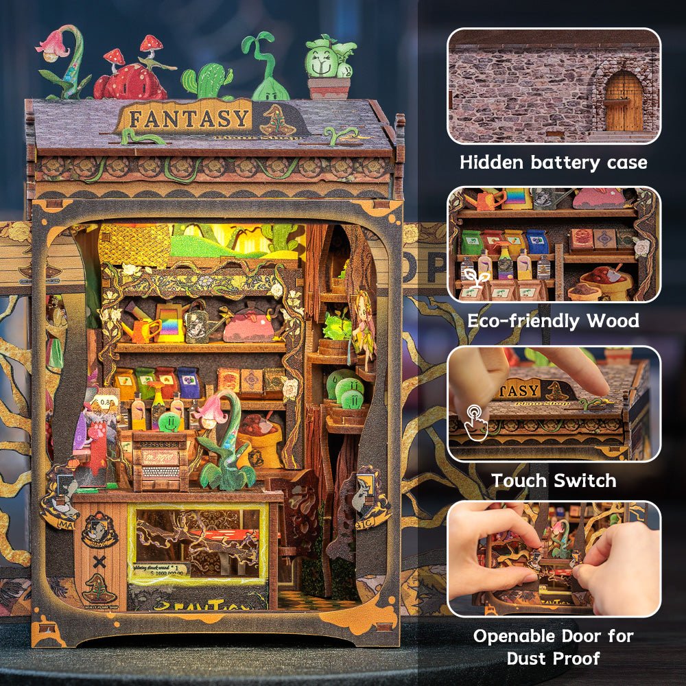 Fűvek és Főzetek boltja CuteBee 146 darabos kirakó puzzle (CB - CWGA203) - puzzlegarden