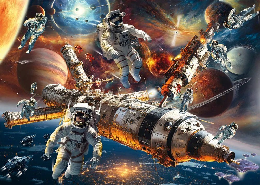 Galaktikus Varázs: Súlytalanság az Űrben Schmidt Spiele 1000 darabos kirakó puzzle (SCH - 58538) - puzzlegarden