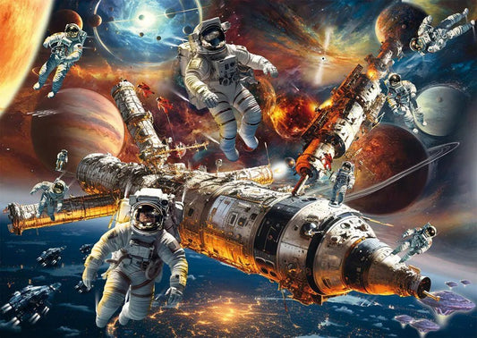 Galaktikus Varázs: Súlytalanság az Űrben Schmidt Spiele 1000 darabos kirakó puzzle (SCH - 58538) - puzzlegarden