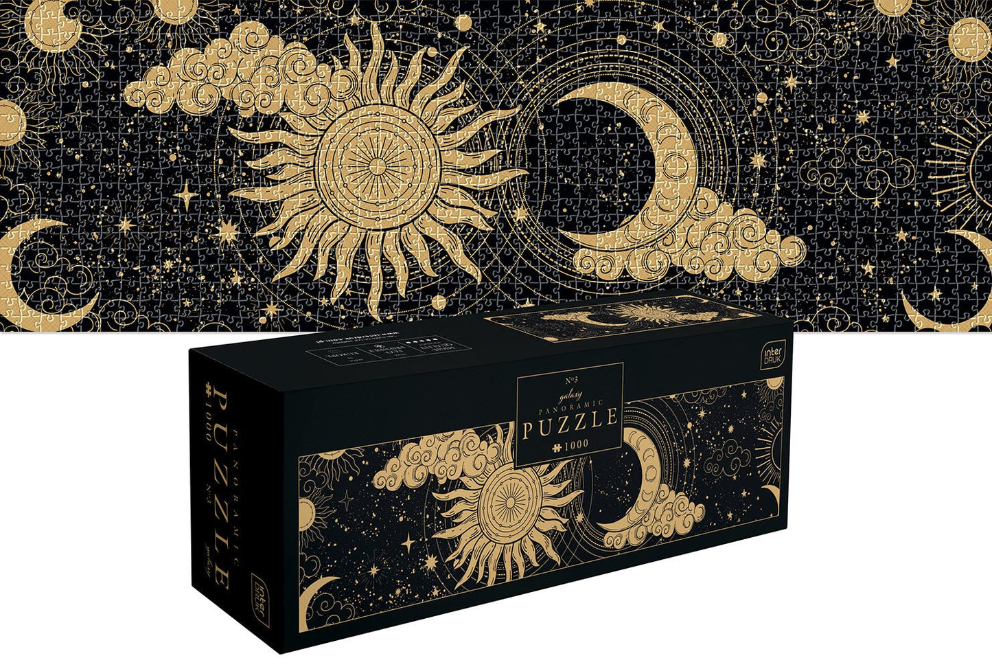 Galaxis 3 - panoráma Interdruk 1000 darabos kirakó puzzle (ID-PUZPAN1000G3) - puzzlegarden
