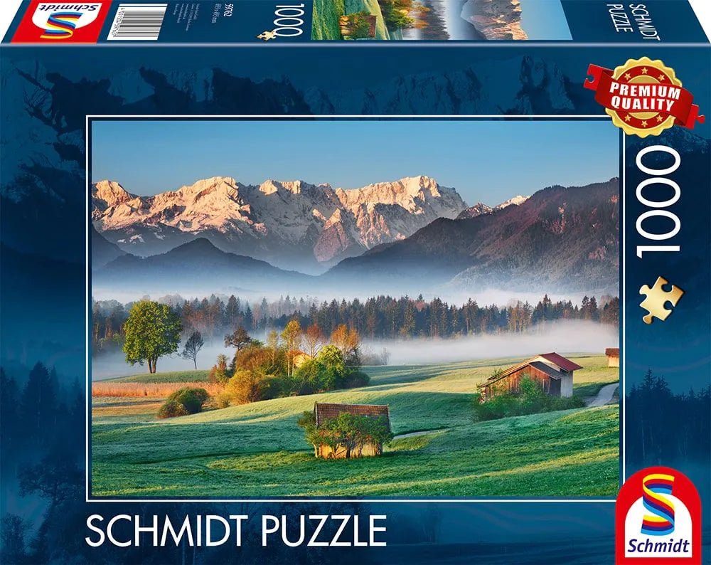Garmisch - Partenkirchen, Németország Schmidt Spiele 1000 darabos kirakó puzzle (SCH - 59762) - puzzlegarden