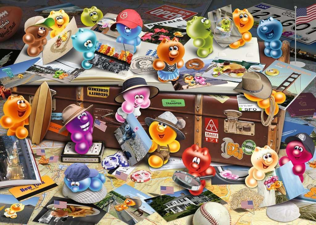 Gelini - Zselémanók Németországban Ravensburger 1000 darabos kirakó puzzle (RA - 12001426) - puzzlegarden