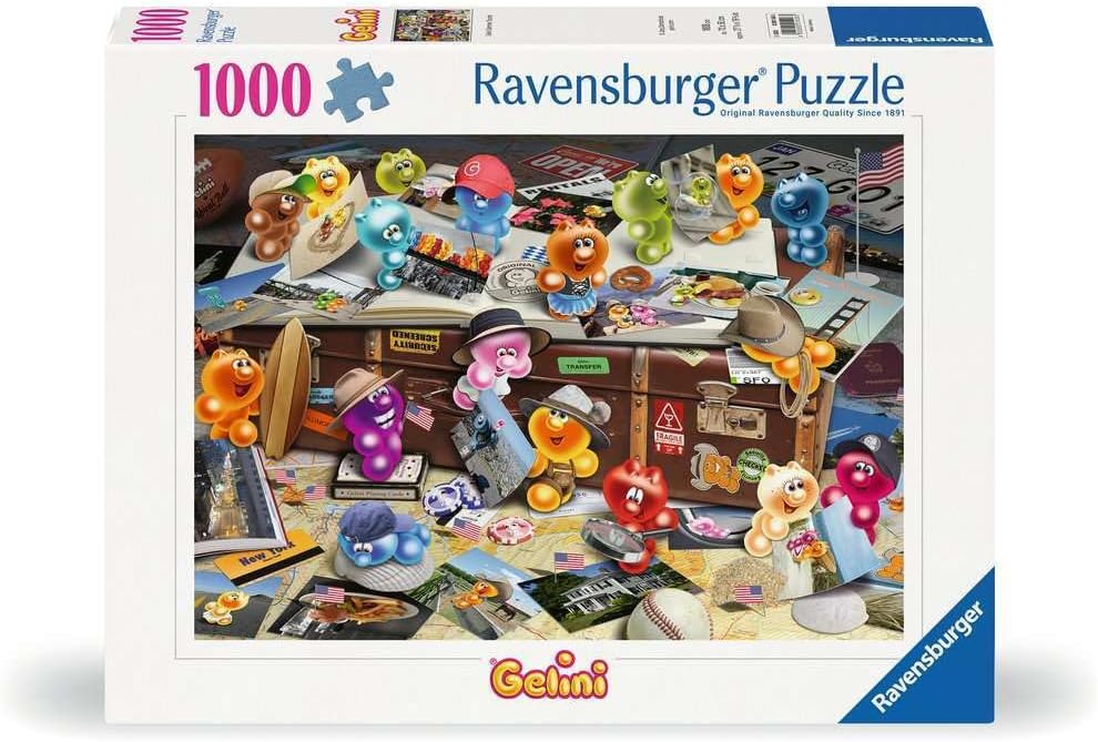 Gelini - Zselémanók Németországban Ravensburger 1000 darabos kirakó puzzle (RA - 12001426) - puzzlegarden