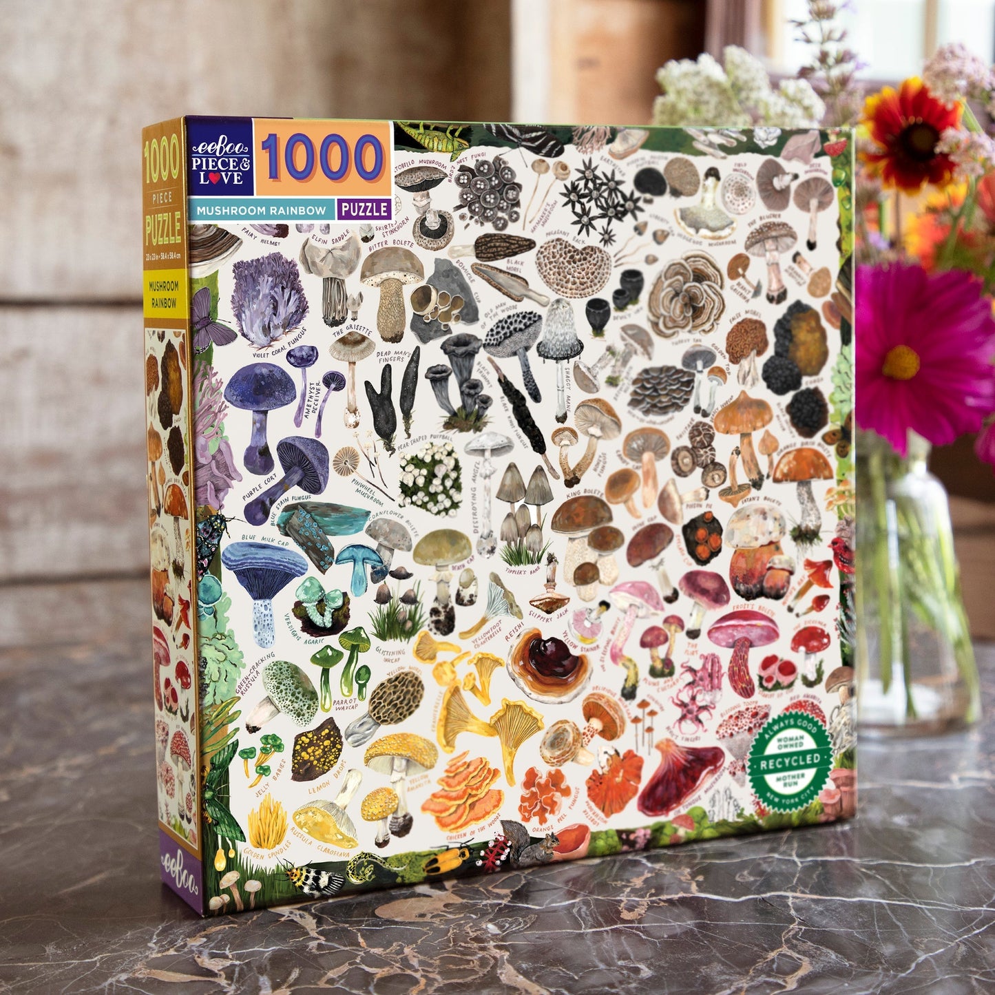 Gomba Szivárvány Eeboo 1000 darabos kirakó puzzle (EB - PZTMRW) - puzzlegarden