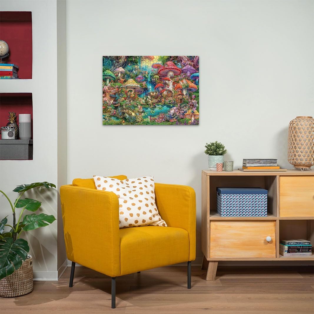 Gombafalva Ravensburger 1000 darabos kirakó puzzle (RA - 12001258) - puzzlegarden