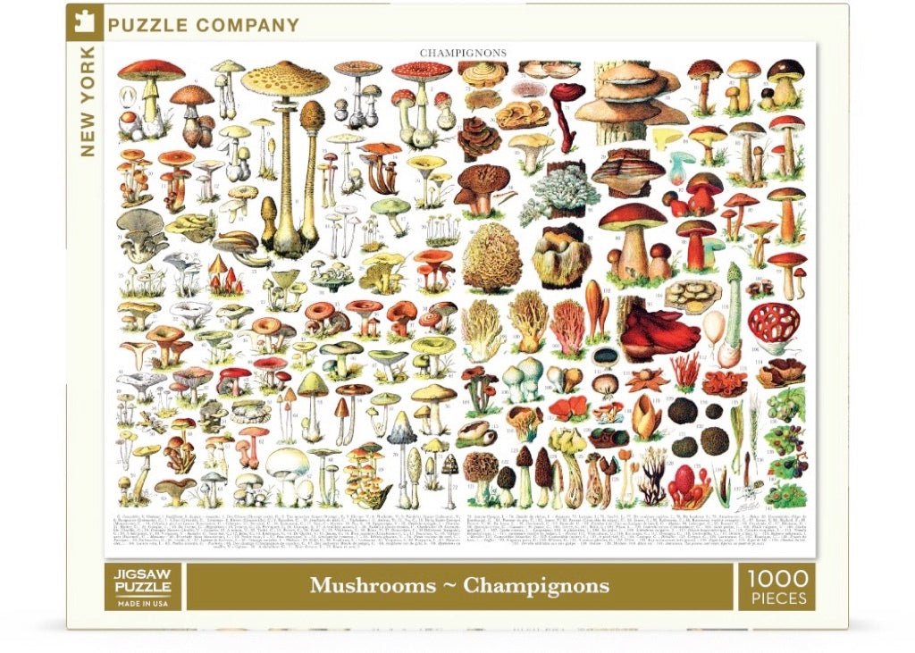 Gombák New York Puzzle Company 1000 darabos kirakó puzzle (NYPC - PD638) - puzzlegarden