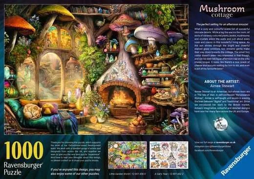 Gombakuckó Ravensburger 1000 darabos kirakó puzzle (RA - 12001525) - puzzlegarden