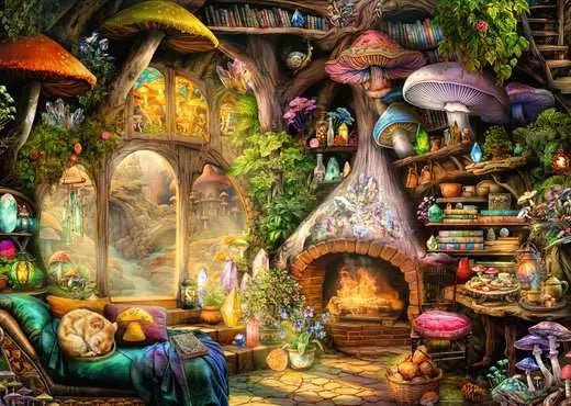 Gombakuckó Ravensburger 1000 darabos kirakó puzzle (RA - 12001525) - puzzlegarden
