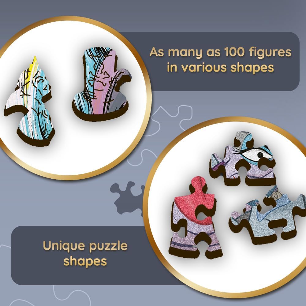 Gonoszok Találkozója - Fa kirakó Trefl Wood Craft 1000 darabos kirakó puzzle (TR - 20167) - puzzlegarden