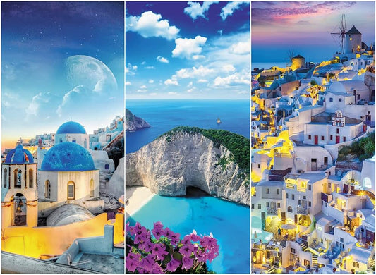 Görög Nyaralás Trefl 3000 darabos kirakó puzzle (TR - 33073) - puzzlegarden