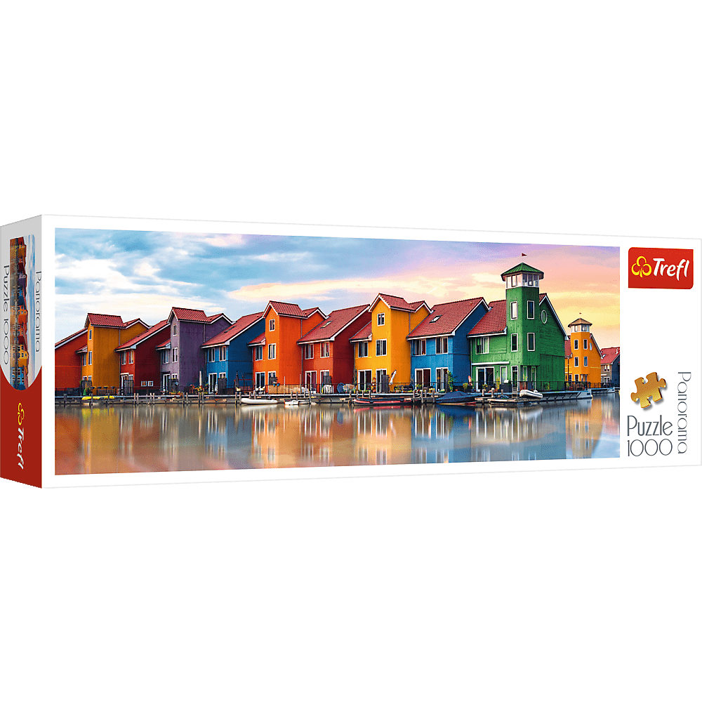 Groningen, Hollandia - panoráma Trefl 1000 darabos kirakó puzzle (TR - 29034) - puzzlegarden
