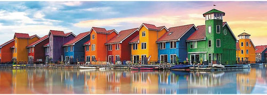 Groningen, Hollandia - panoráma Trefl 1000 darabos kirakó puzzle (TR - 29034) - puzzlegarden