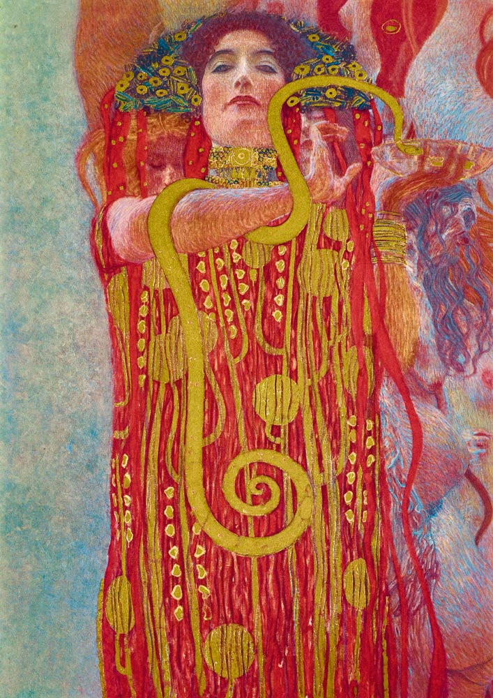 Gustave Klimt - Hygieia Bluebird 1000 darabos kirakó puzzle (BB - 60087) - puzzlegarden