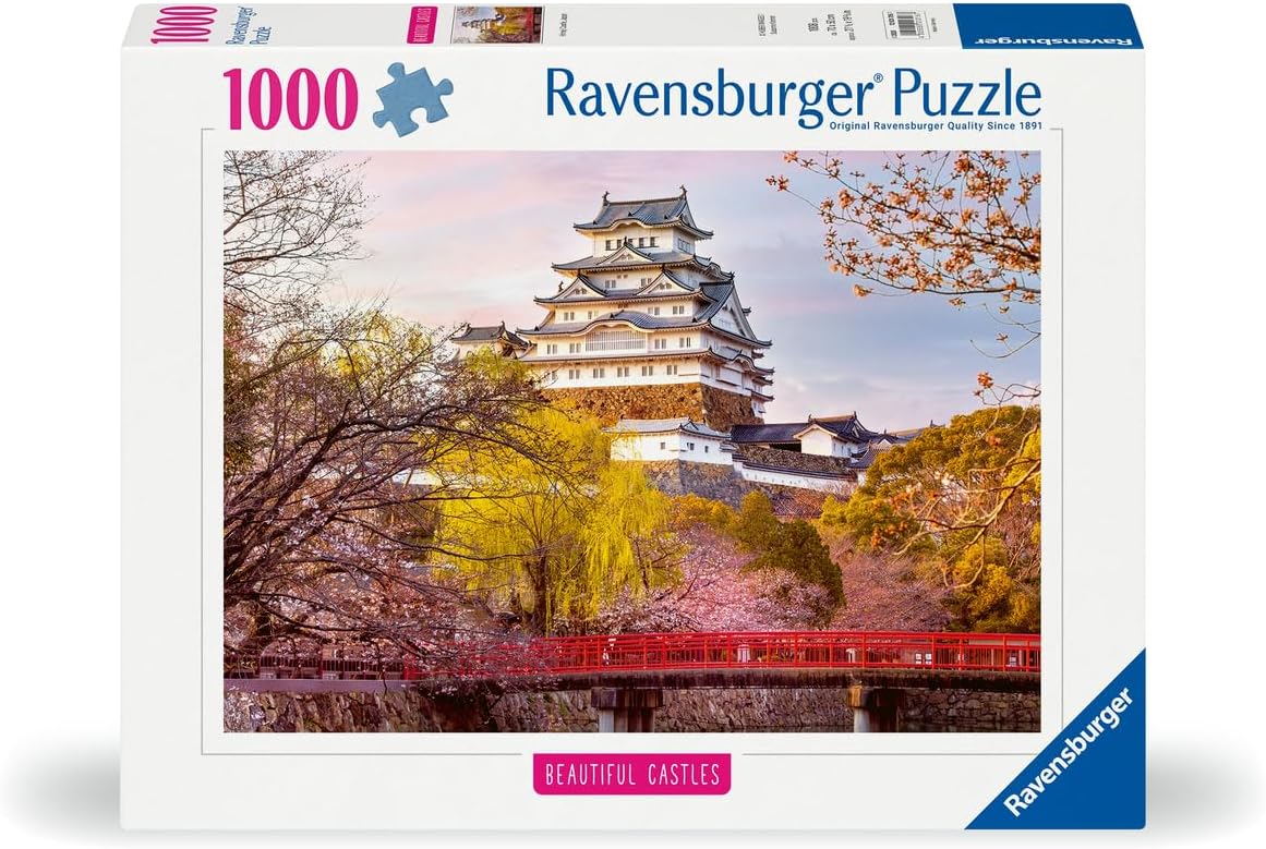 Gyönyörű Kastélyok - Himeji Palota, Japán Ravensburger 1000 darabos kirakó puzzle (RA - 12001316 4005555013167) - puzzlegarden
