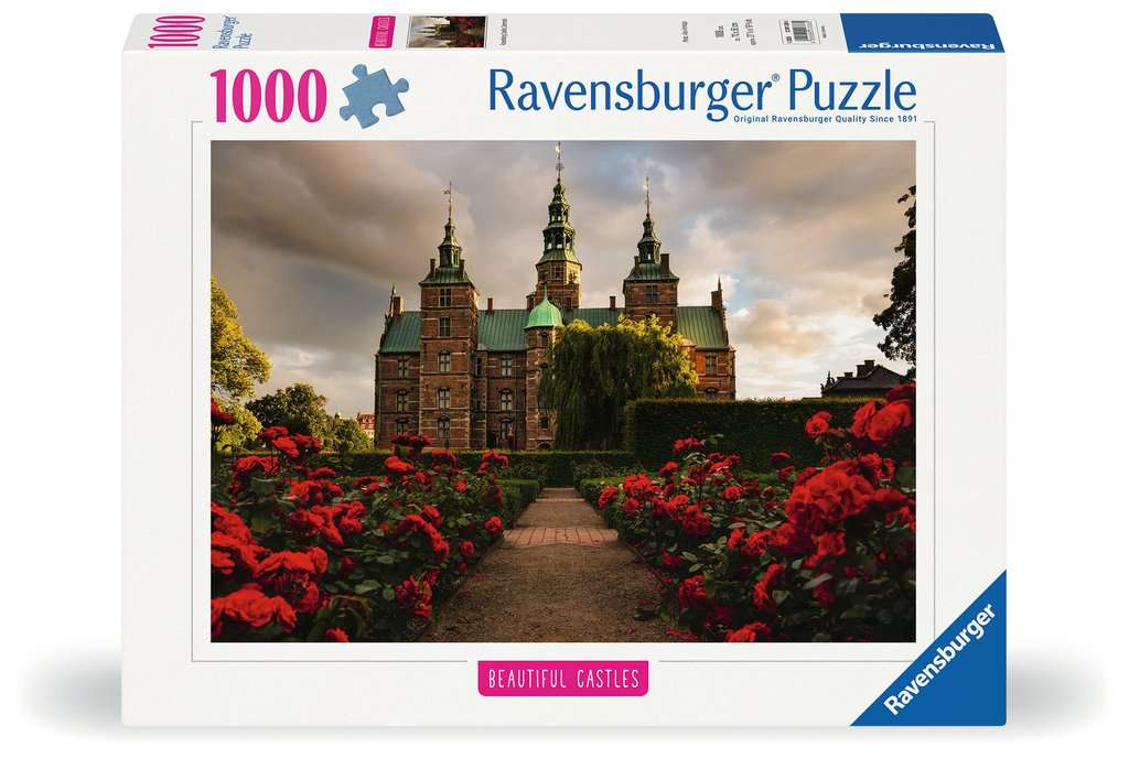 Gyönyörű Kastélyok - Rosenborg kastély, Dánia Ravensburger 1000 darabos kirakó puzzle (RA - 12001336) - puzzlegarden